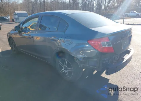 2012 Honda Civic Lx from USA, damaged, VIN 19XFB2F54CE346499